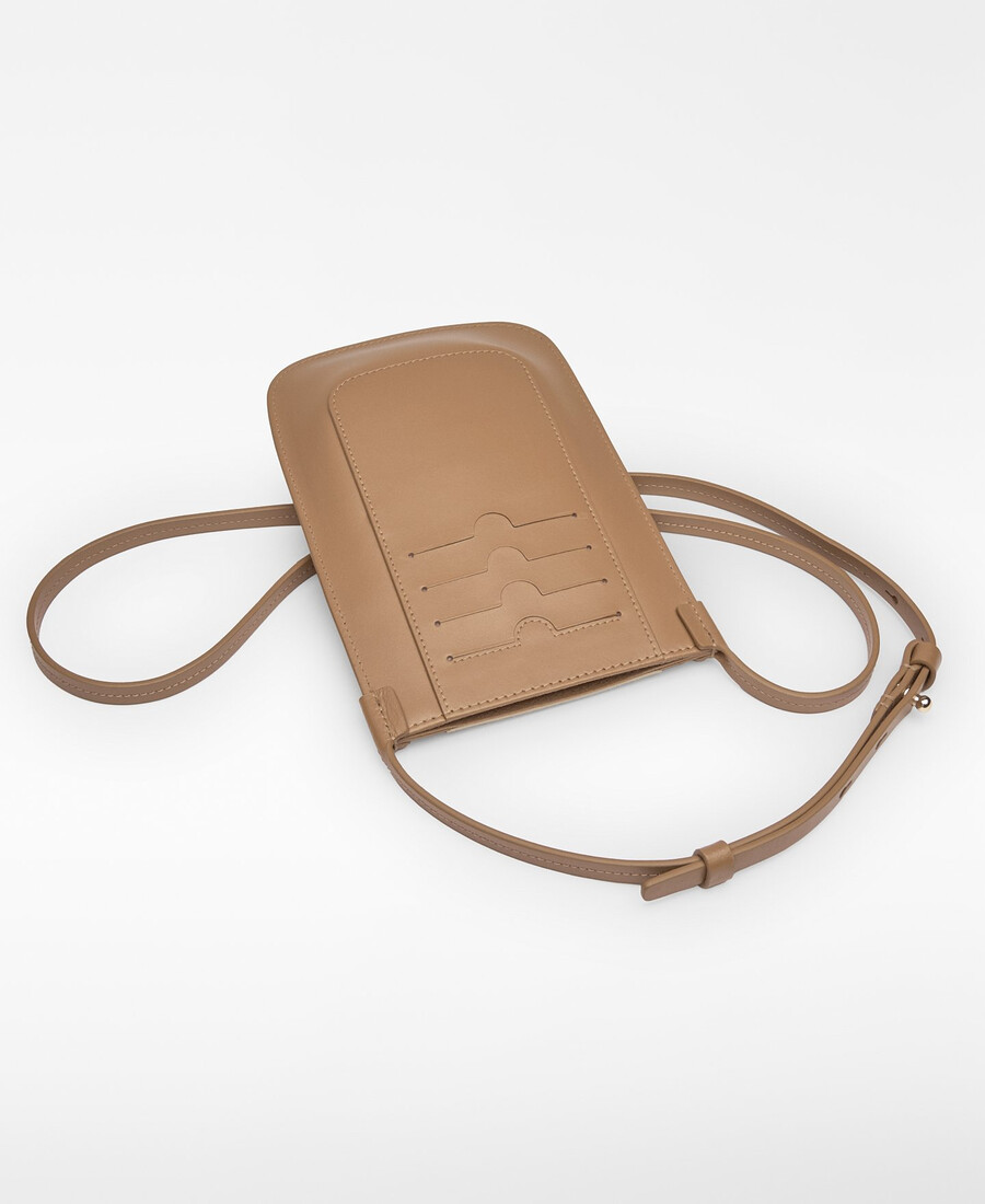 support de téléphone portable en daim dorna pour femme