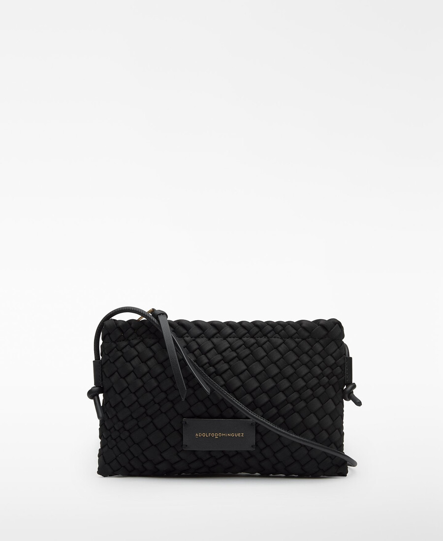 support de téléphone portable en tissu tressé pour femme