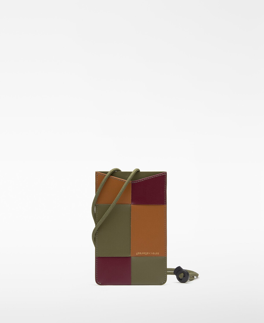 support de téléphone tricolore horizonte pour femme