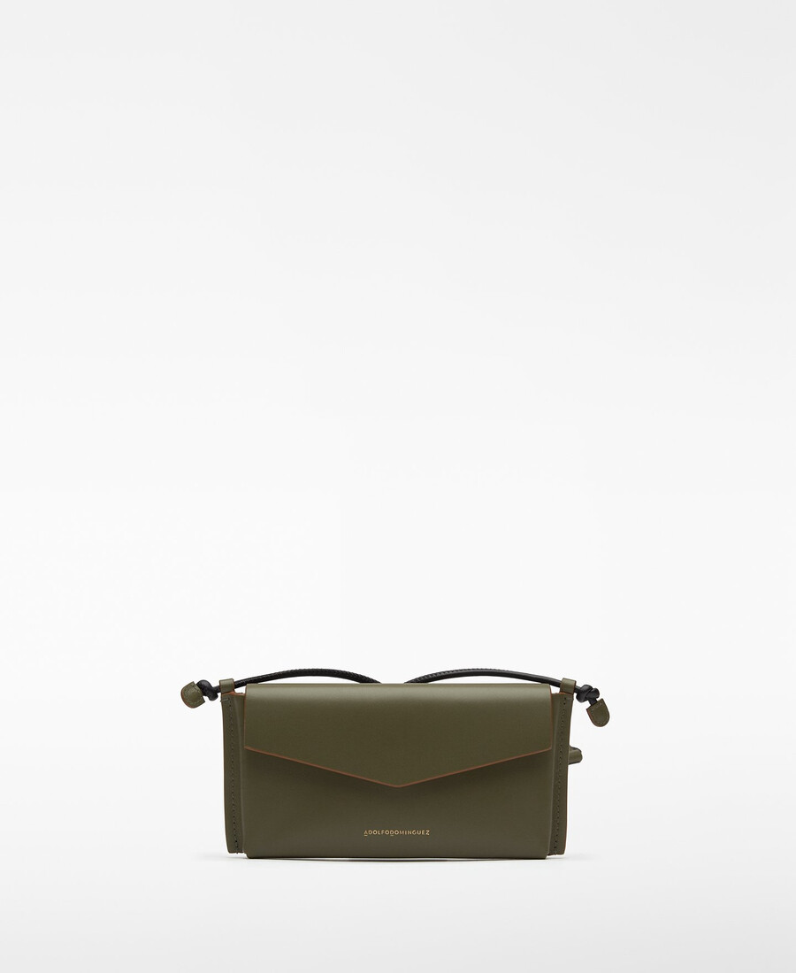 support de téléphone horizontal en cuir pour femme