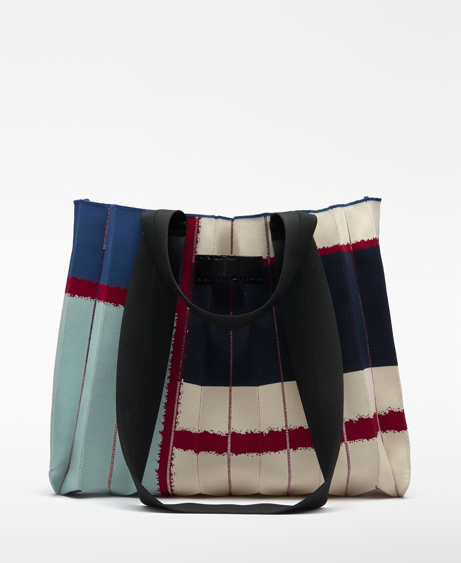 sac cabas maxi plissé imprimé pour femme