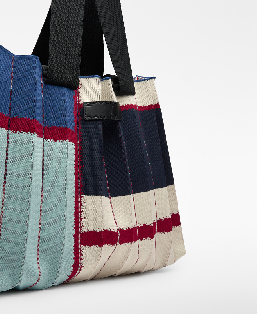 sac cabas maxi plissé imprimé pour femme