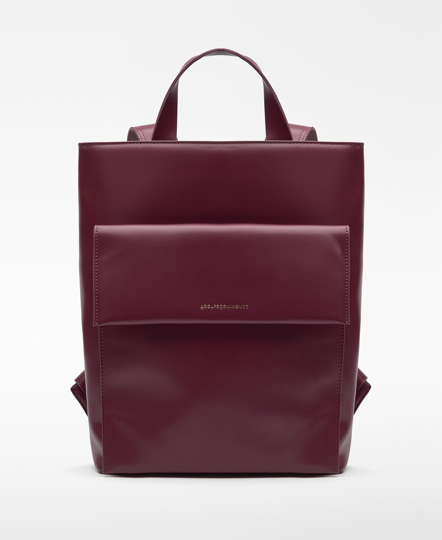 sac à dos à rabat en cuir ou non-cuir pour femme