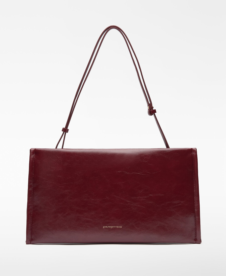 pochette rembourrée en cuir ou non-cuir pour femme