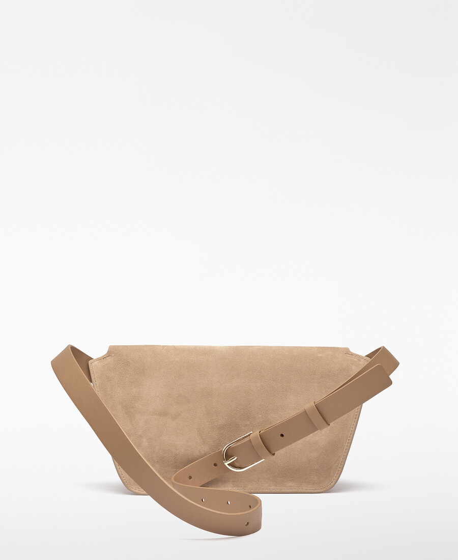 sac banane dorna en daim pour femme