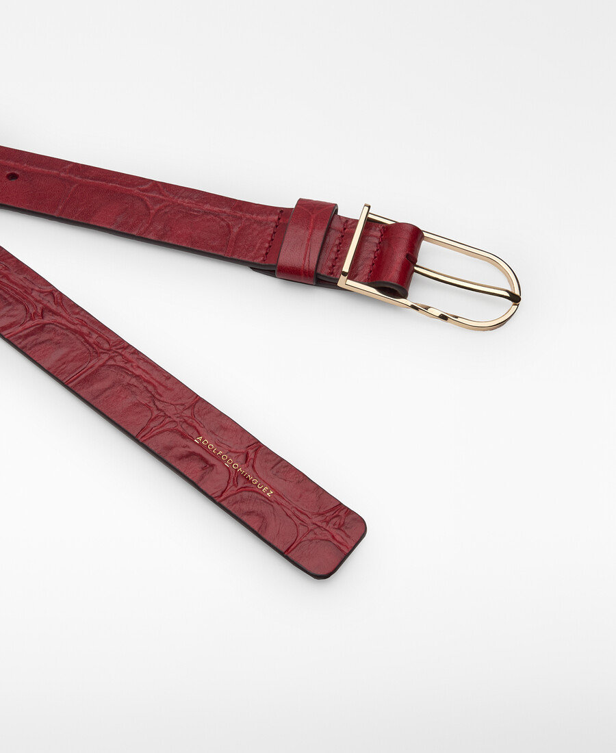 ceinture femme à boucle en cuir