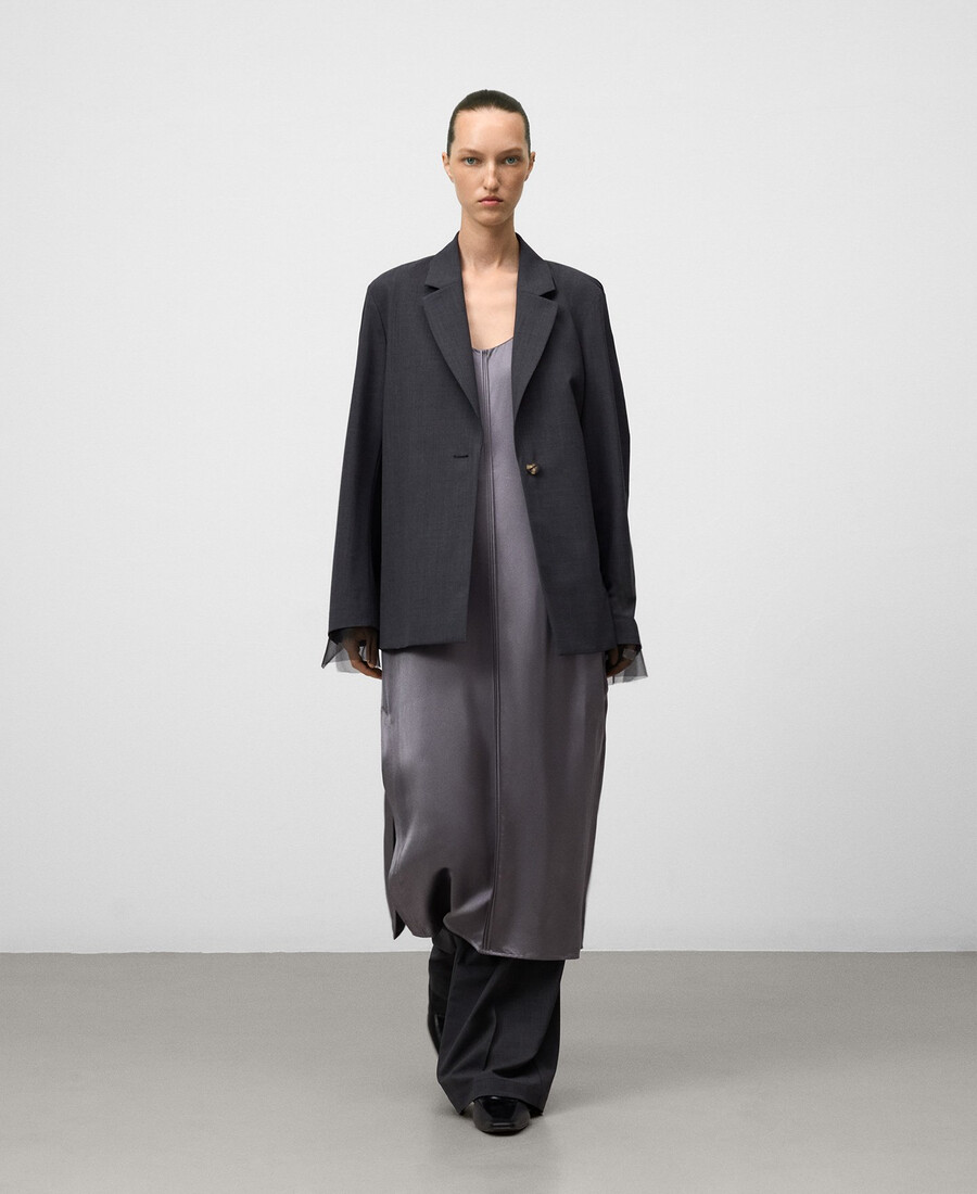 blazer à dos croisé pour femme