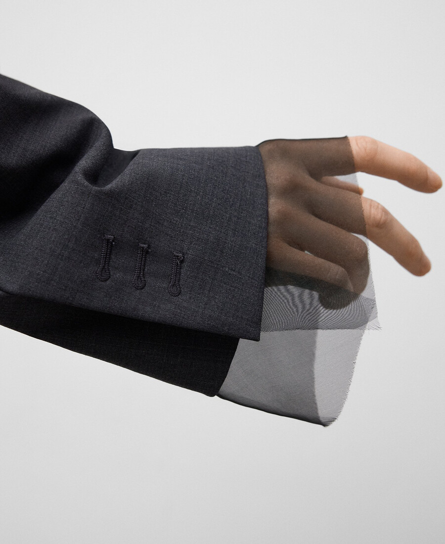 blazer à dos croisé pour femme
