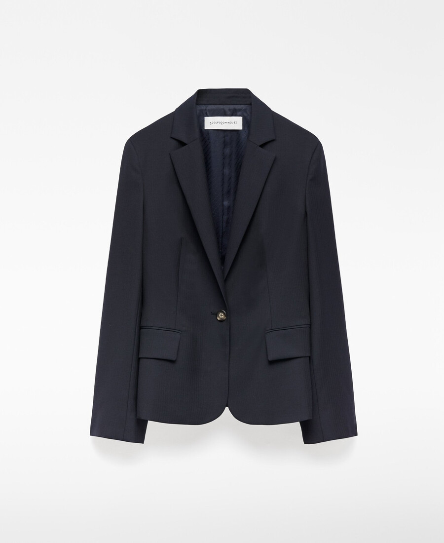 blazer court cintré pour femme