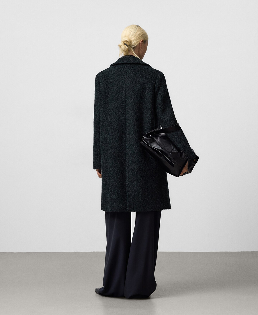 manteau croisé tailleur femme