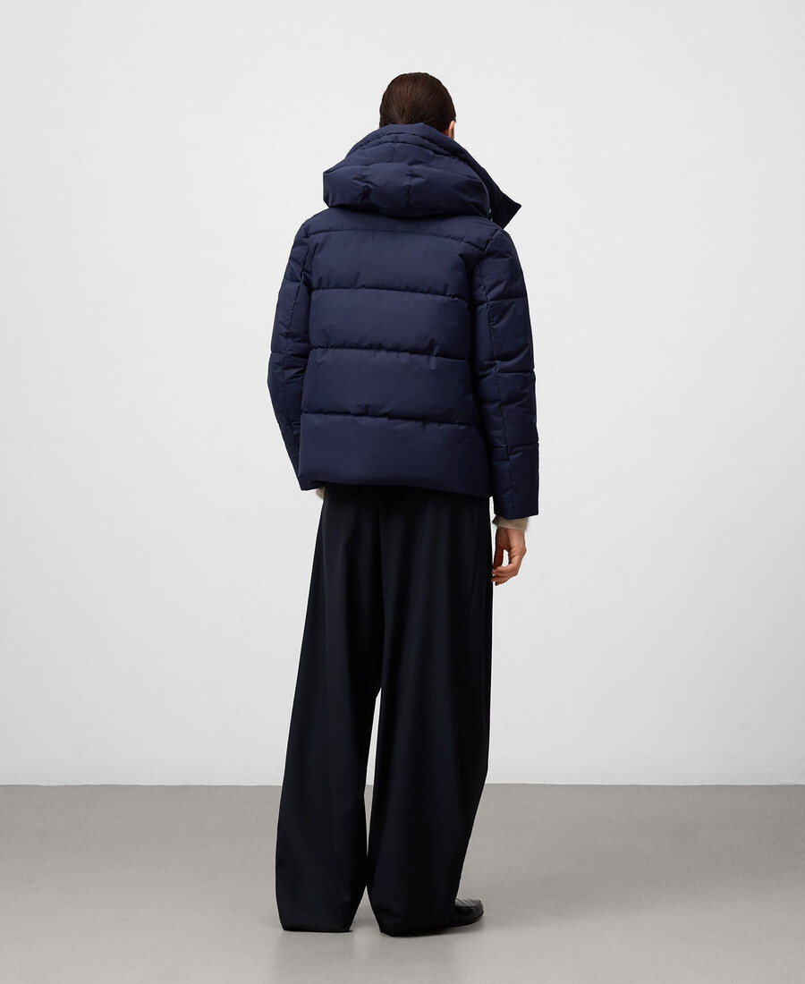 manteau court matelassé femme