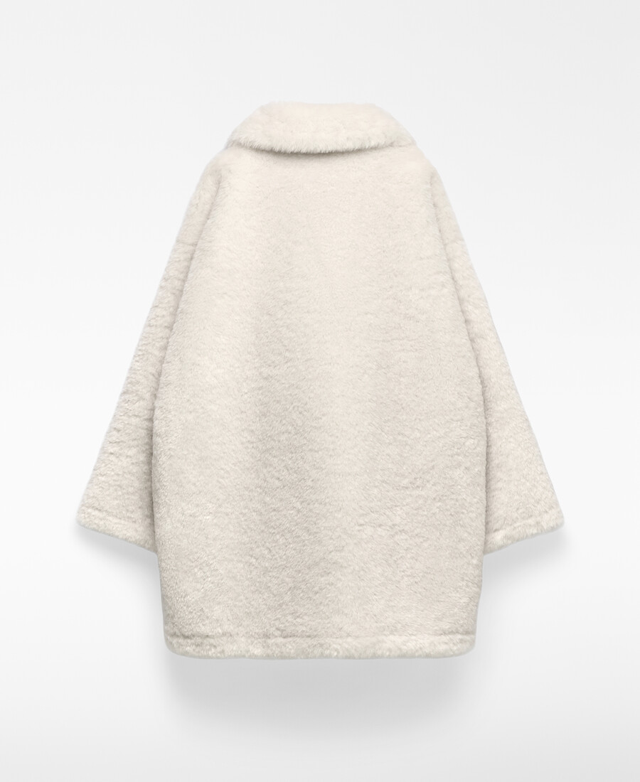 manteau en fausse fourrure pour femme