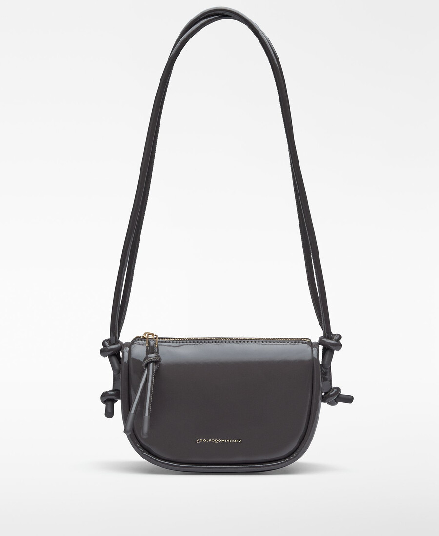 sac bandoulière femme patent luna petit modèle