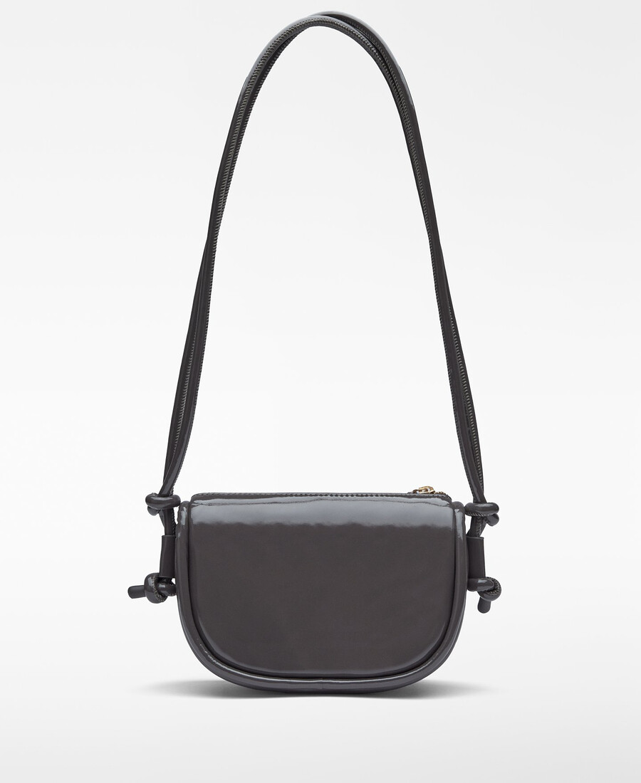 sac bandoulière femme patent luna petit modèle