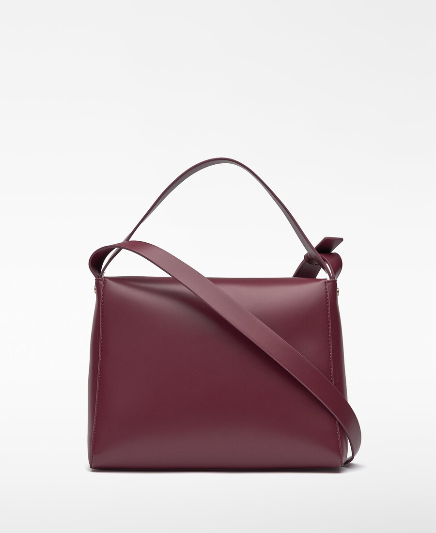 sac bandoulière femme à rabat en cuir et non-cuir