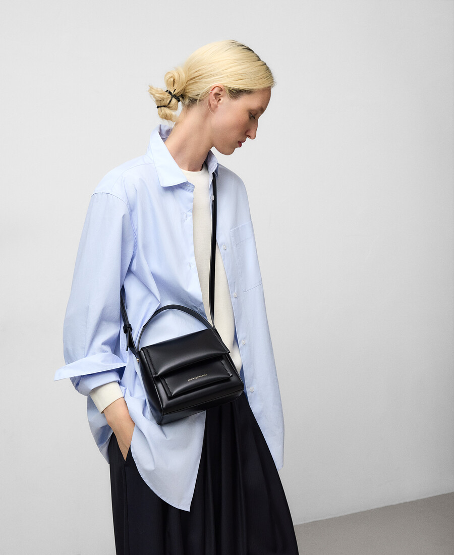 mini sac bandoulière femme en cuir et non-cuir