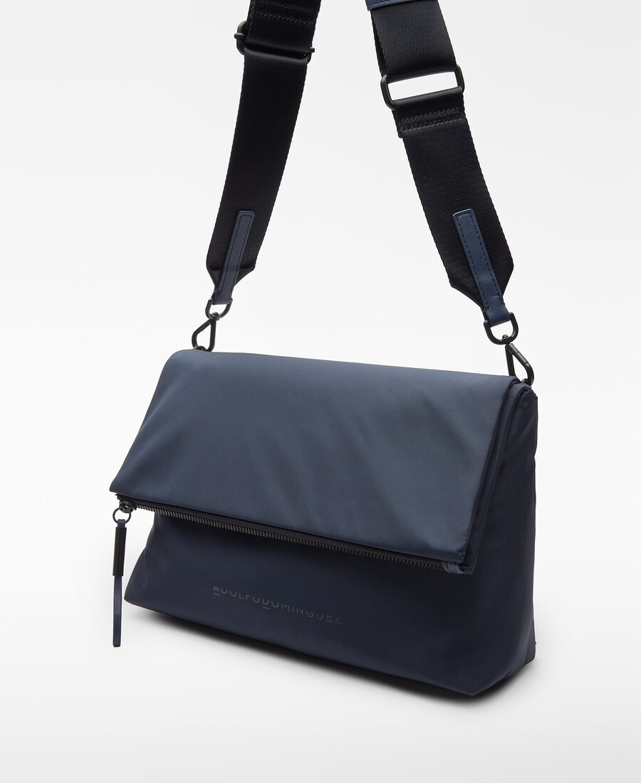sac bandoulière moyen en nylon pour femme