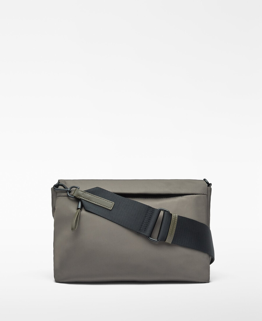 sac bandoulière moyen en nylon pour femme