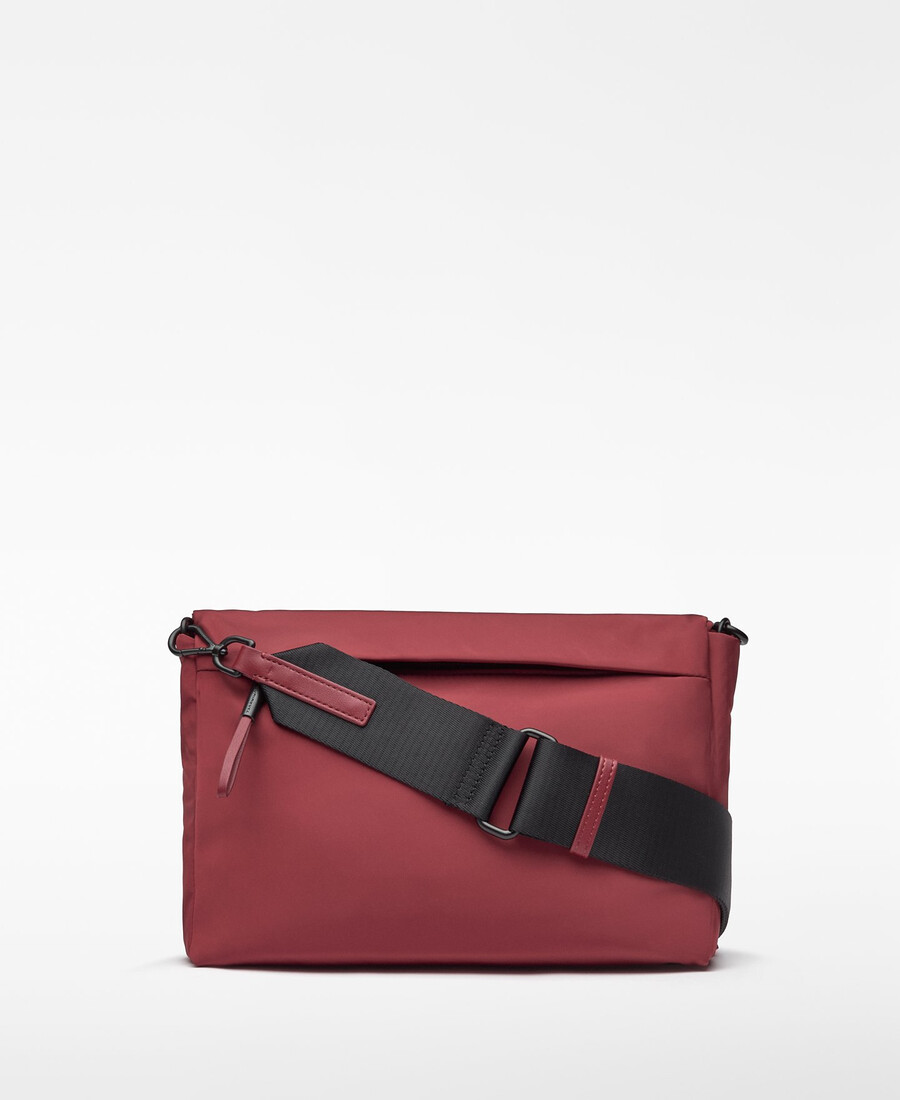 sac bandoulière moyen en nylon pour femme