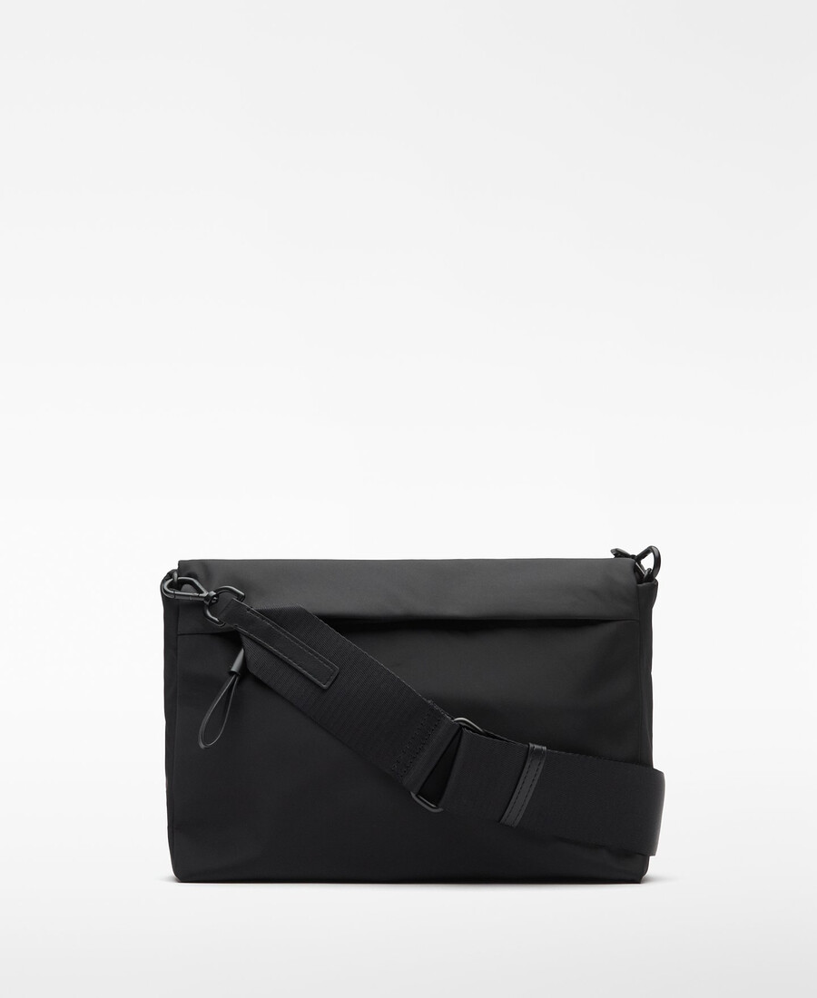 sac bandoulière moyen en nylon pour femme