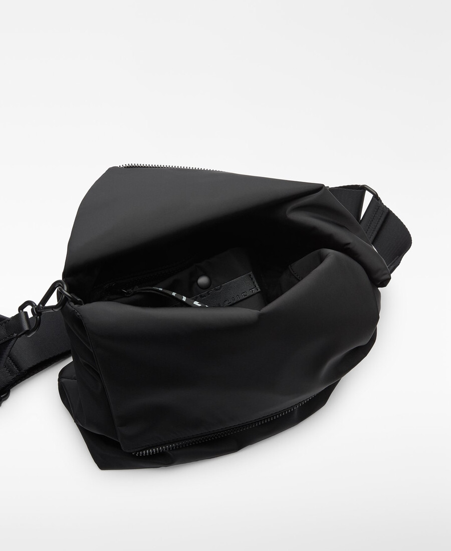 sac bandoulière moyen en nylon pour femme