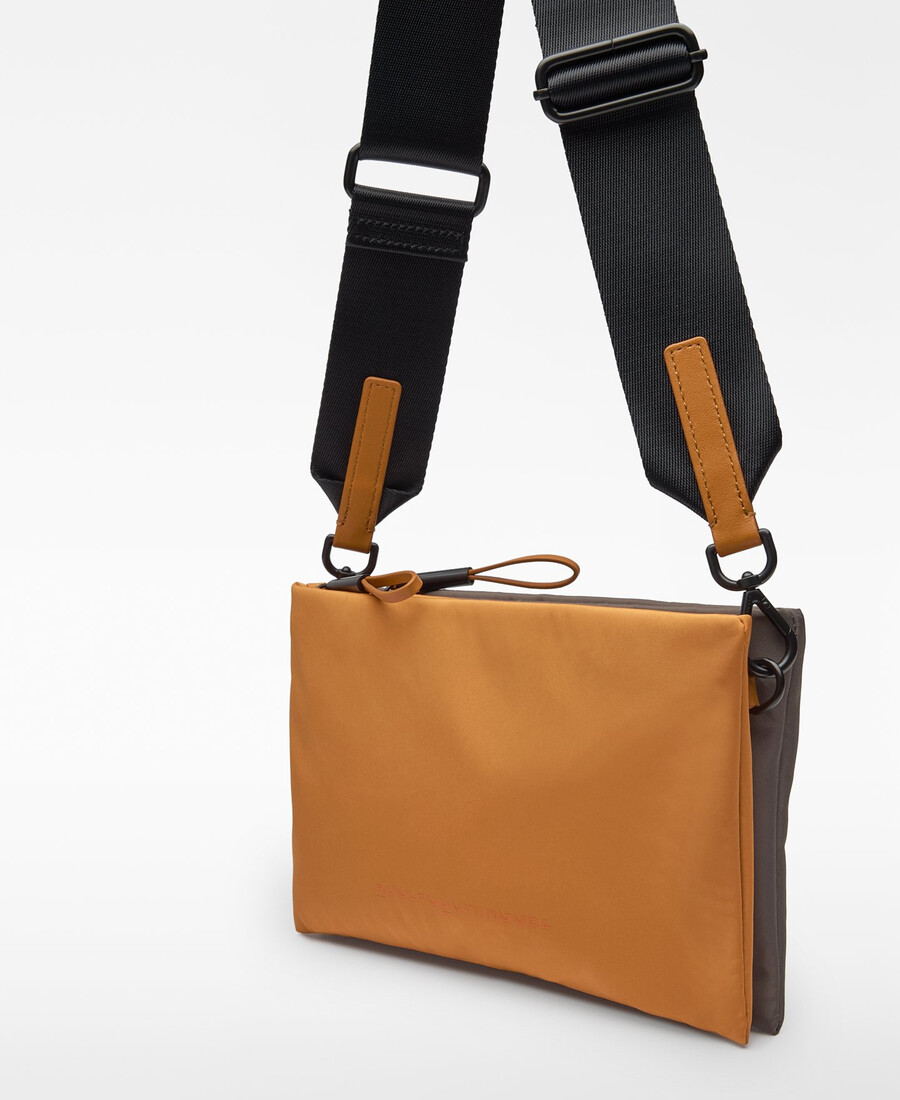 sac bandoulière femme petit modèle bicolore en nylon