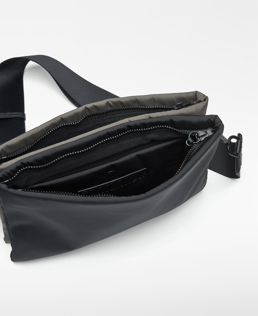 sac bandoulière femme petit modèle bicolore en nylon