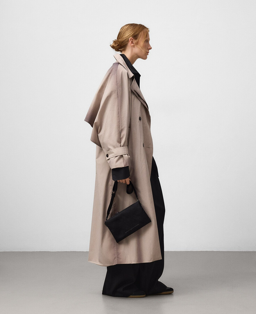 sac bandoulière femme petit modèle bicolore en nylon