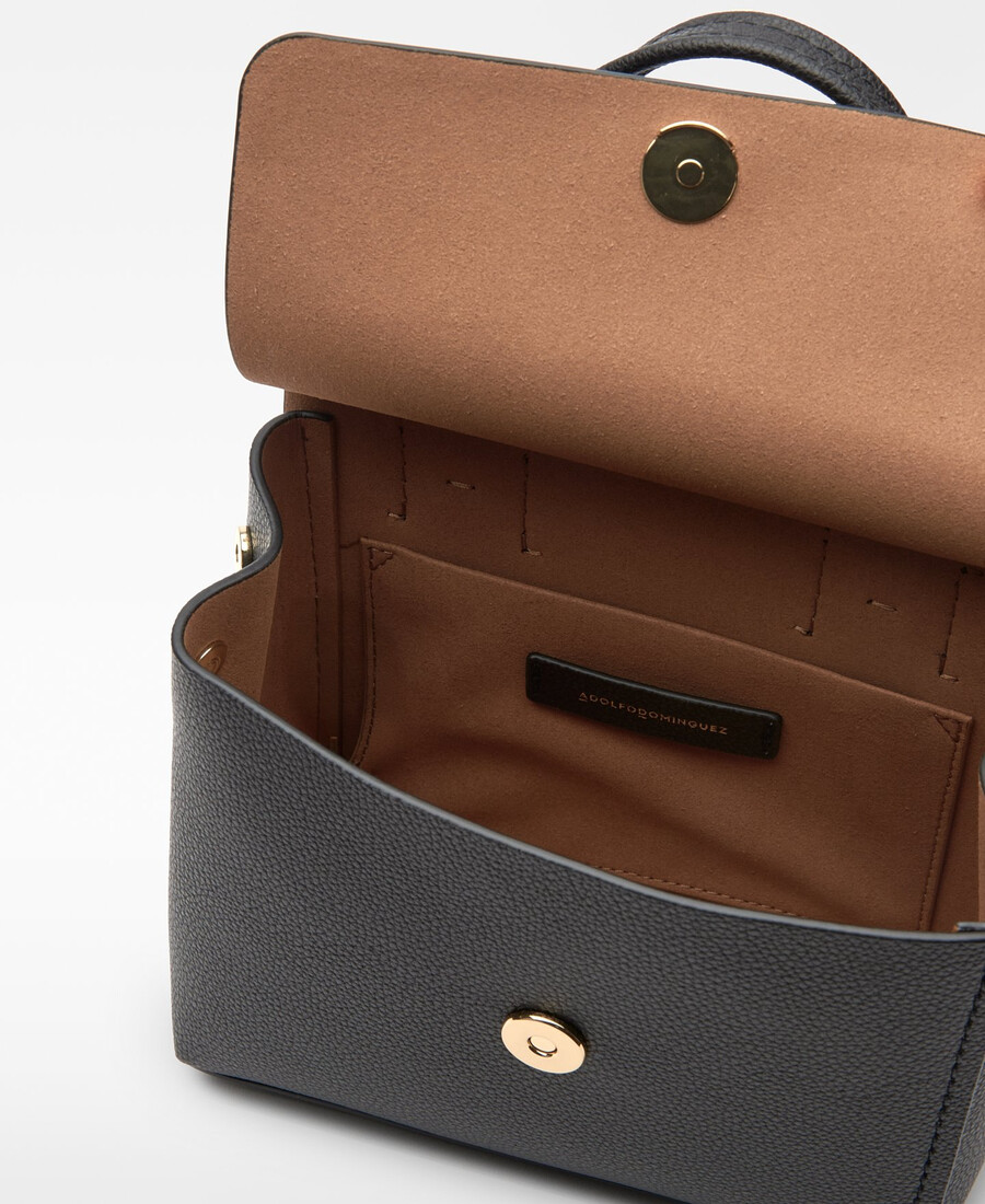 sac bandoulière mica à rabat petit modèle femme