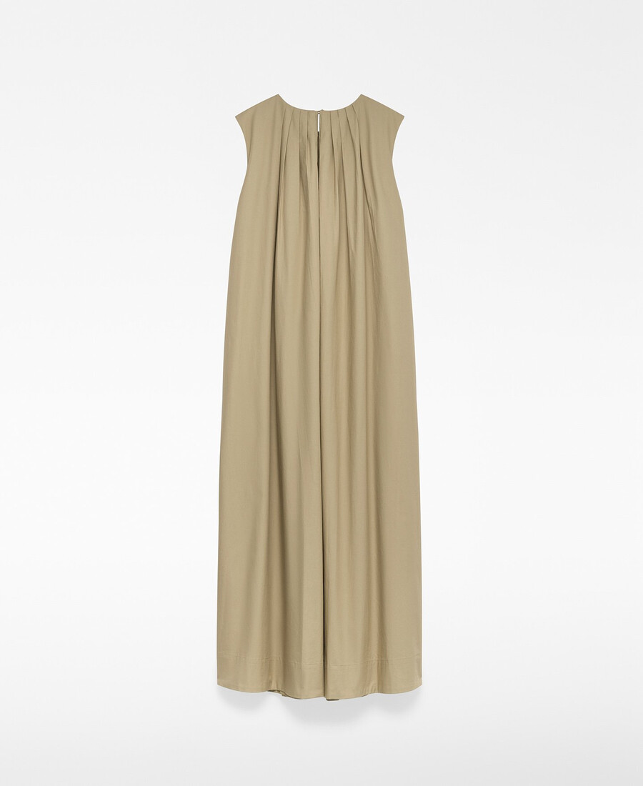 robe plissée avec détail de chaîne pour femme