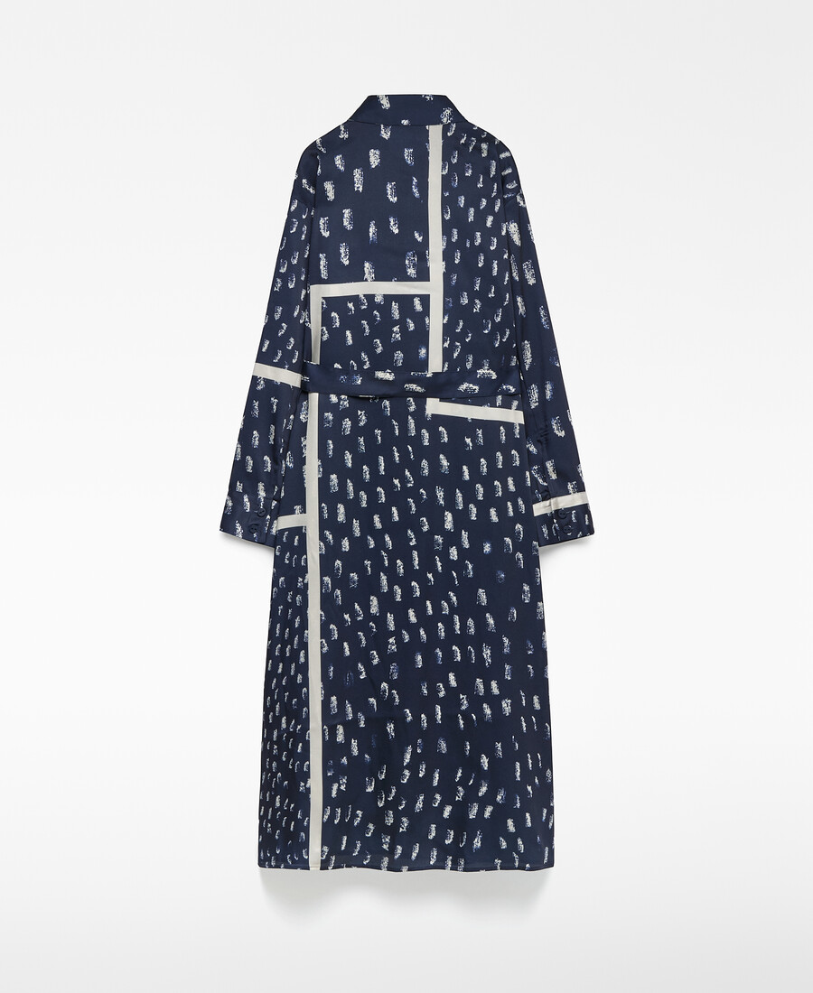 robe chemise imprimée femme