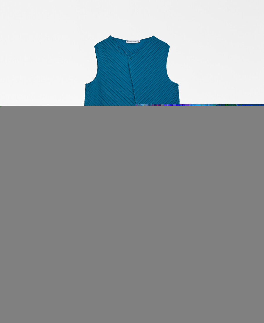 robe froissée à plis femme