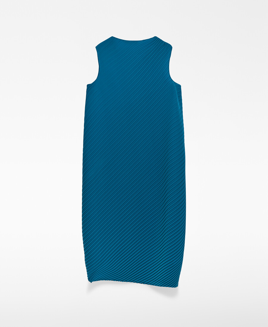 robe froissée à plis femme