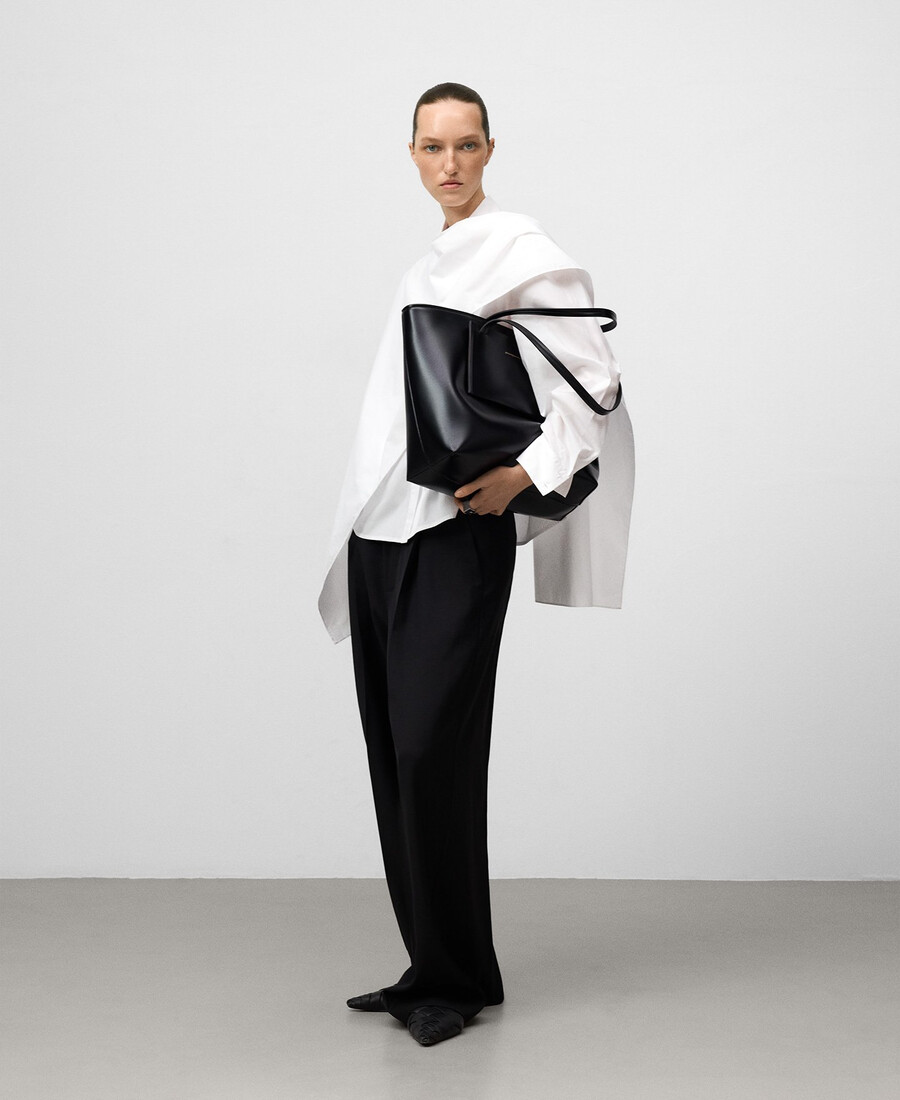 chemise avec châle superposé femme