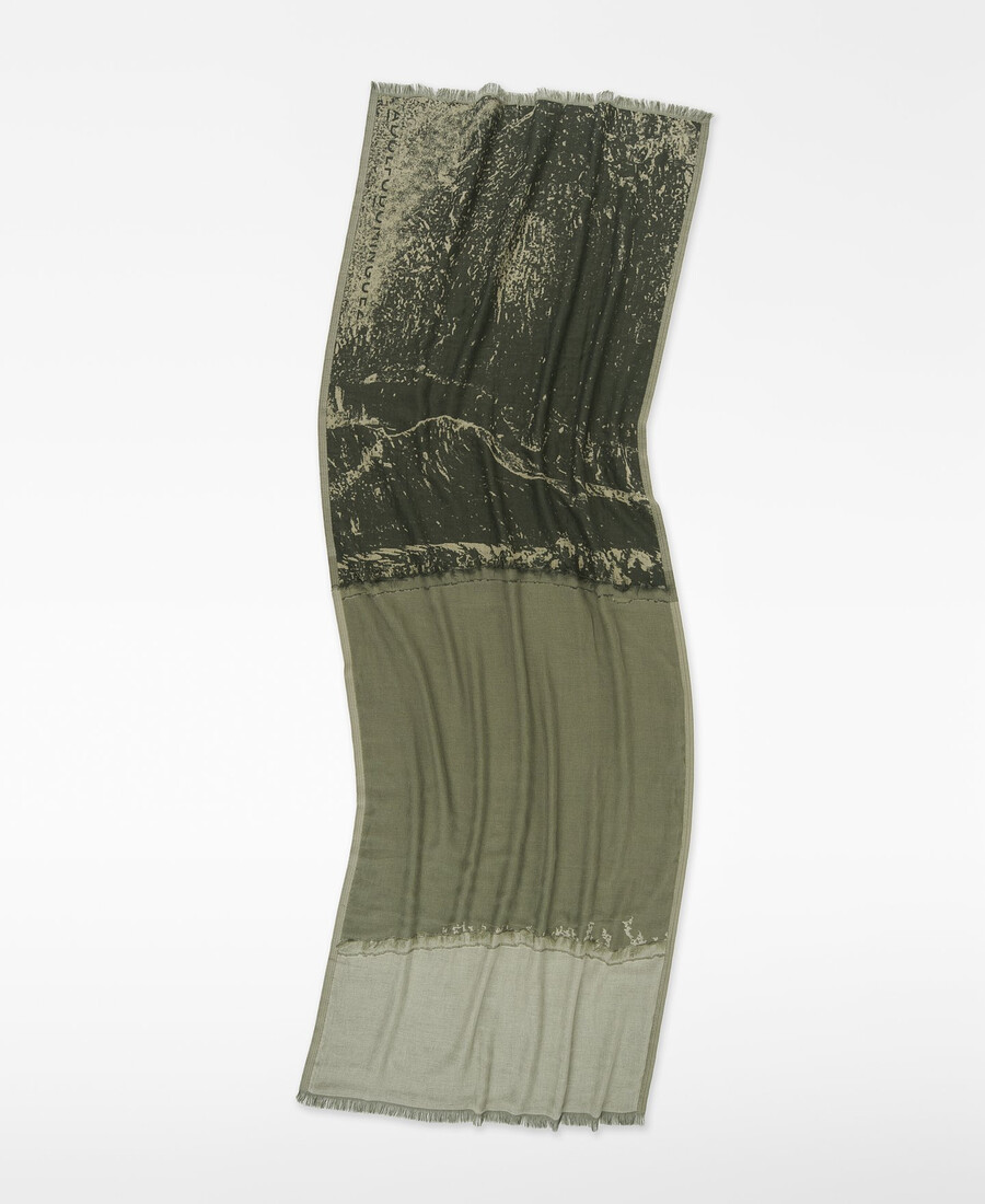 châle imprimé jacquard femme