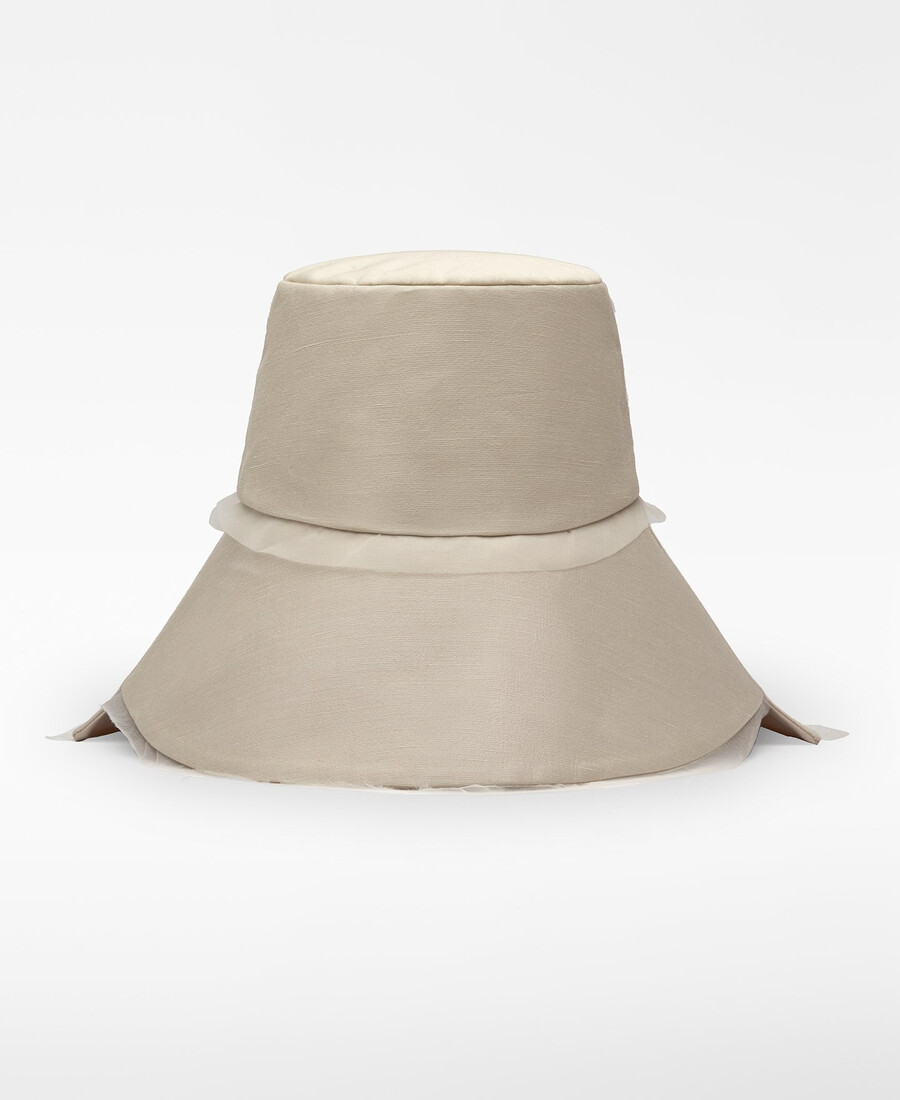 chapeau asymétrique pour femme