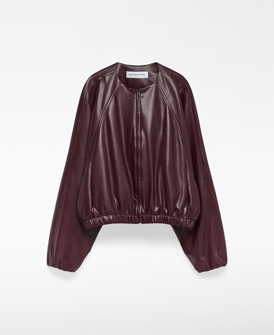blouson aviateur femme en cuir et non-cuir