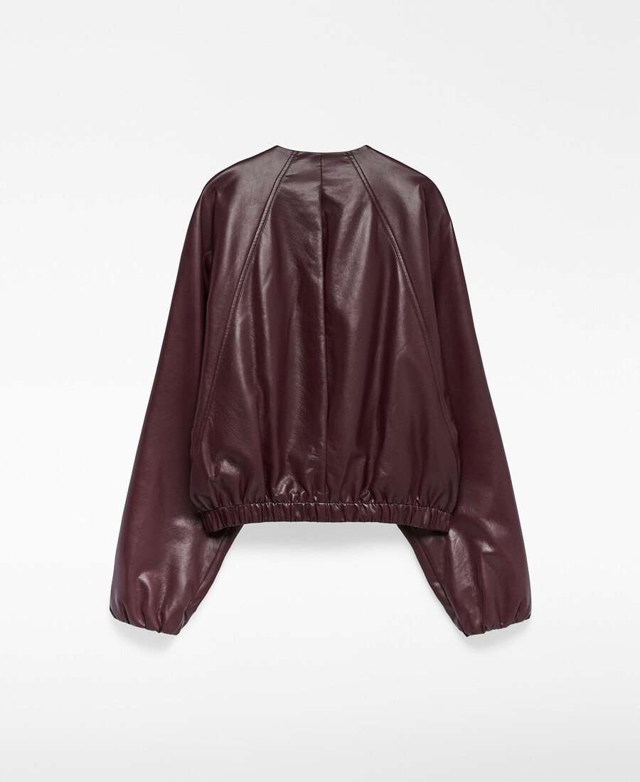 blouson aviateur femme en cuir et non-cuir