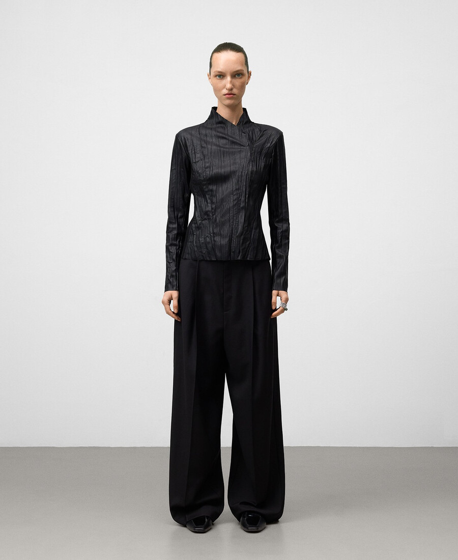 veste de motarde en cuir ou non-cuir pour femme
