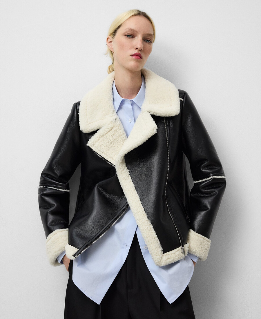 veste femme double face non cuir