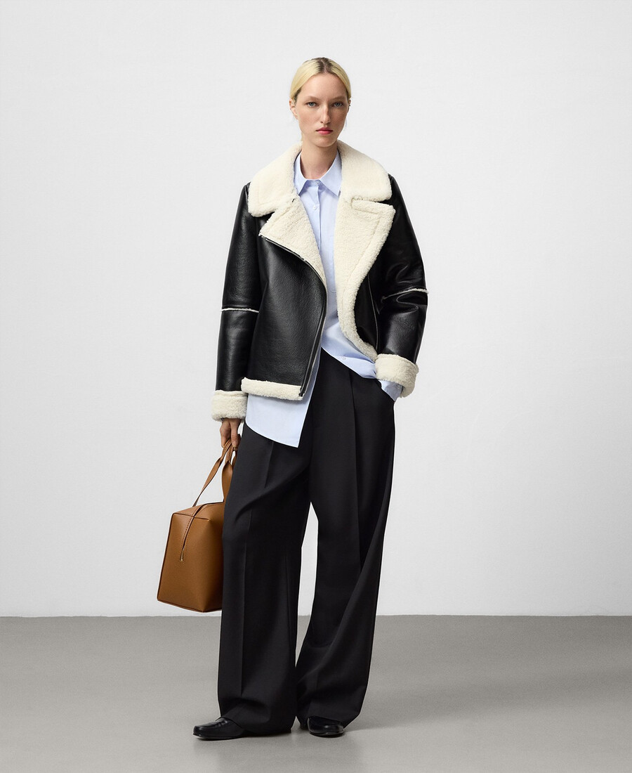 veste femme double face non cuir