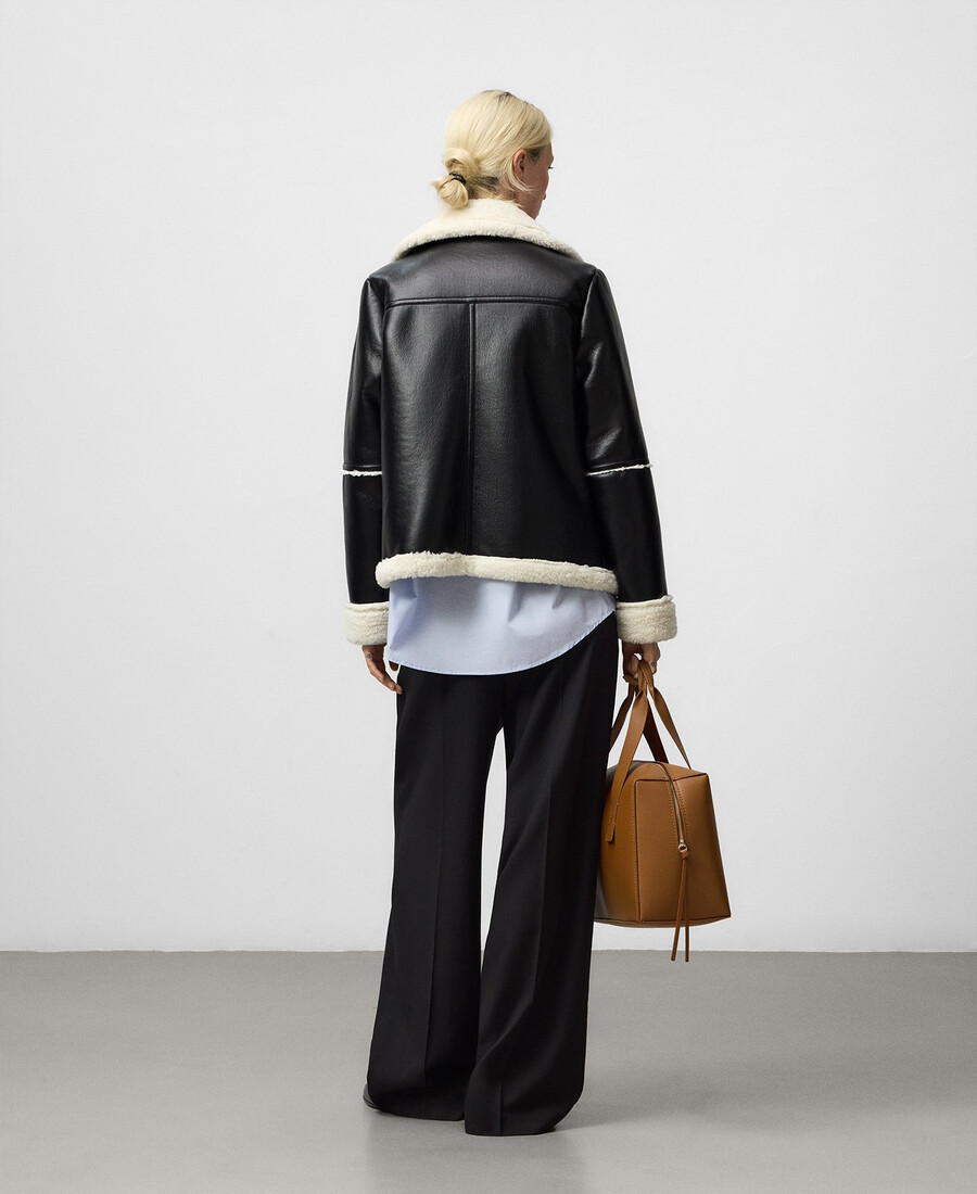 veste femme double face non cuir
