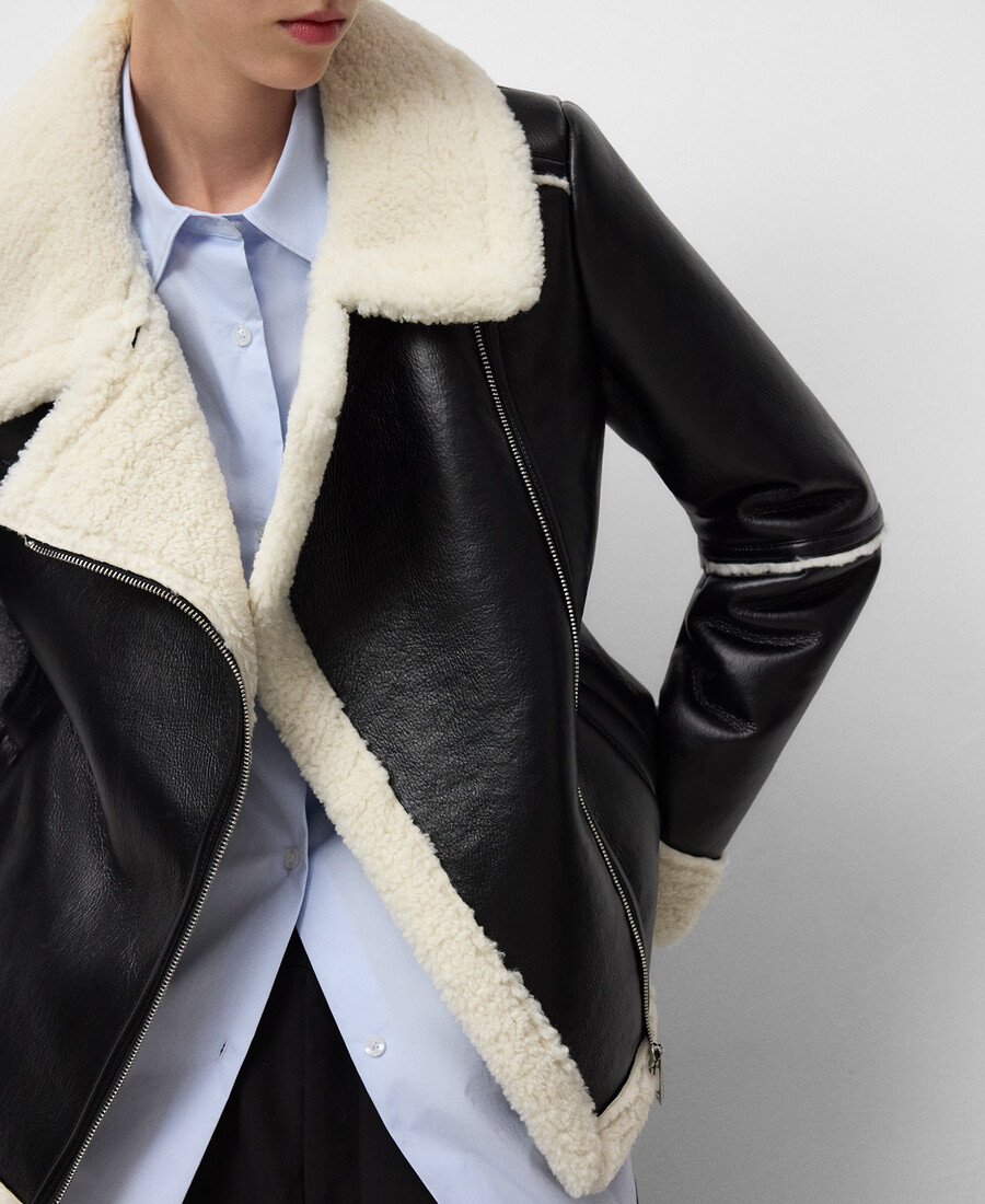 veste femme double face non cuir