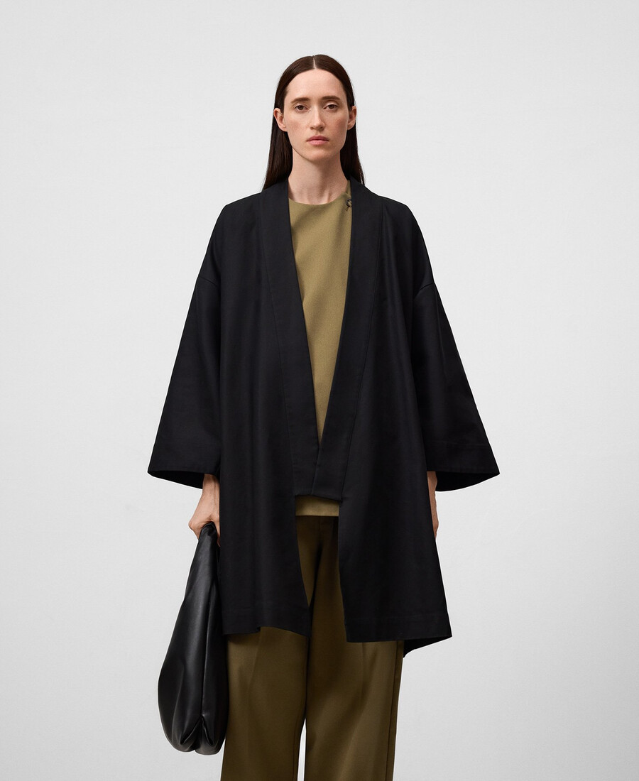 kimono à empiècement extensible pour femme