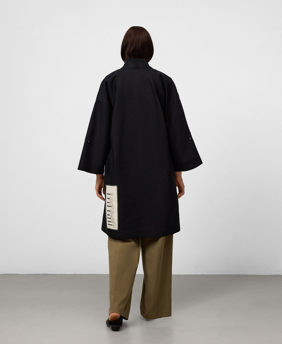 kimono à empiècement extensible pour femme