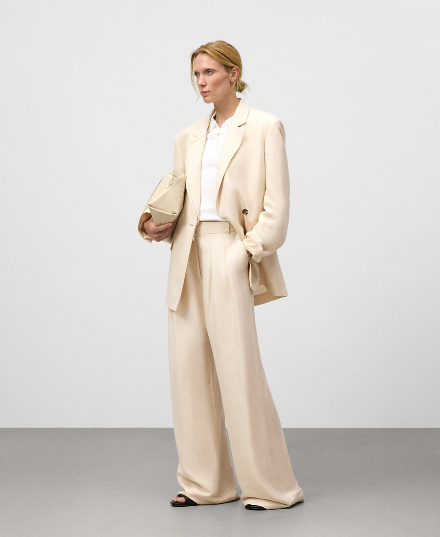 polo à manches courtes en maille pour femme