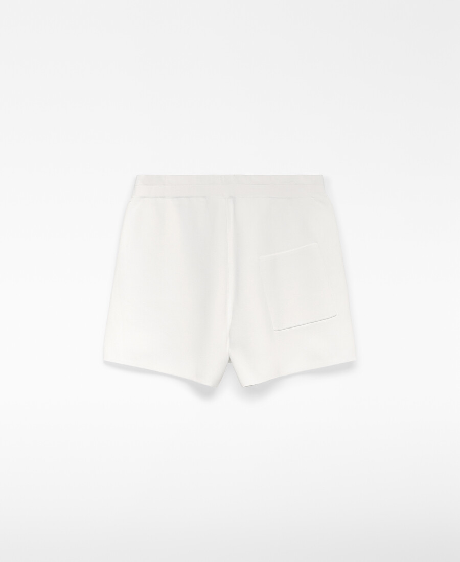bermuda en maille pour femme