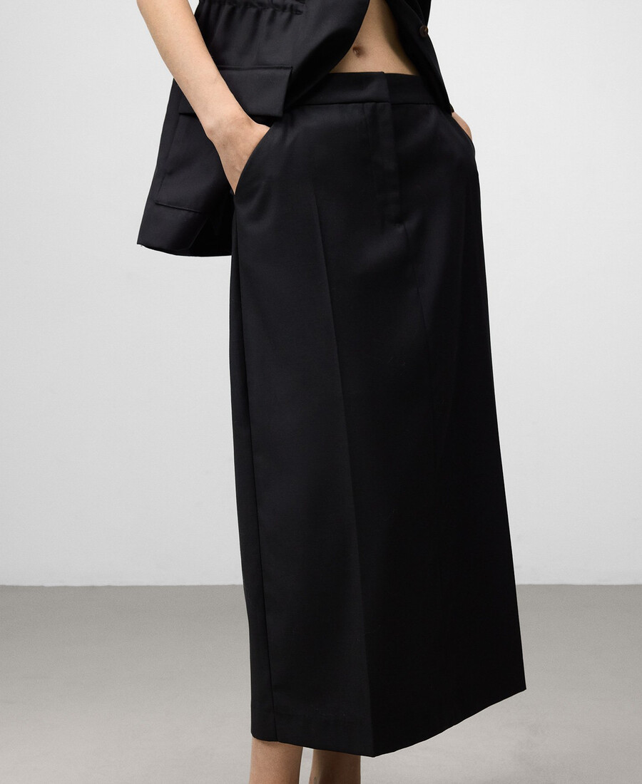 jupe tube sur mesure pour femme