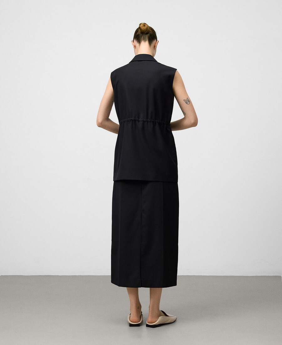 jupe tube sur mesure pour femme