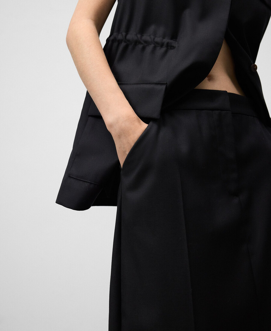 jupe tube sur mesure pour femme